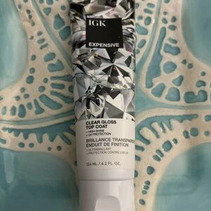 New ~ IGK Expensive Clear Gloss Top Coat